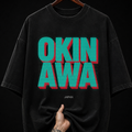 Okinawa Japan Retro Typography graphic T-shirt