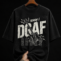 Sorry I DGAF Guitar Chords Graphic T-Shirt | Sarcastic Rock Grunge Oversized Tee
