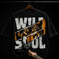 Wild Soul Wolf Tear Graphic T-Shirt | Grunge Streetwear Oversized Tee