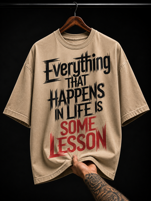 Everything Happens For A Reason graphic T-shirt