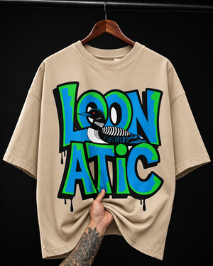 Loonatic Bird Graffiti graphic T-shirt
