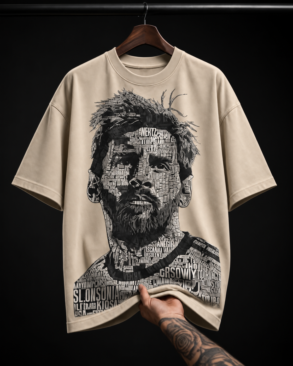 Legendary Football Player graphic T-shirt