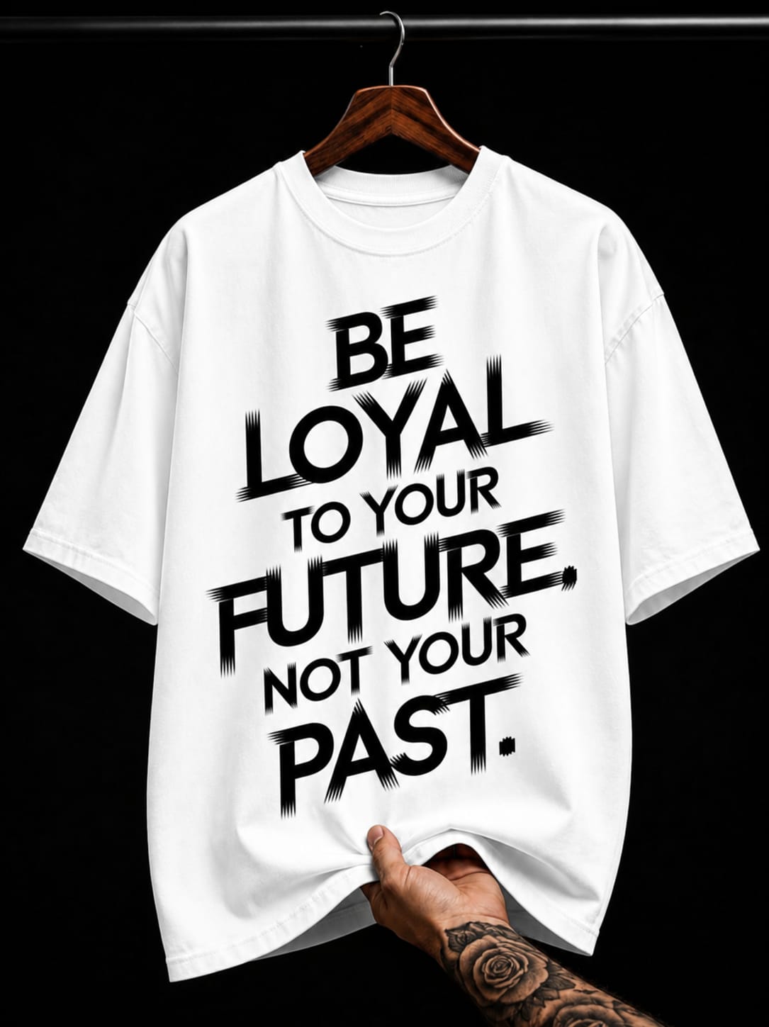 Be Loyal To Your Future graphic T-shirt