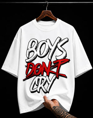 Boys Don't Cry Graffiti graphic T-shirt