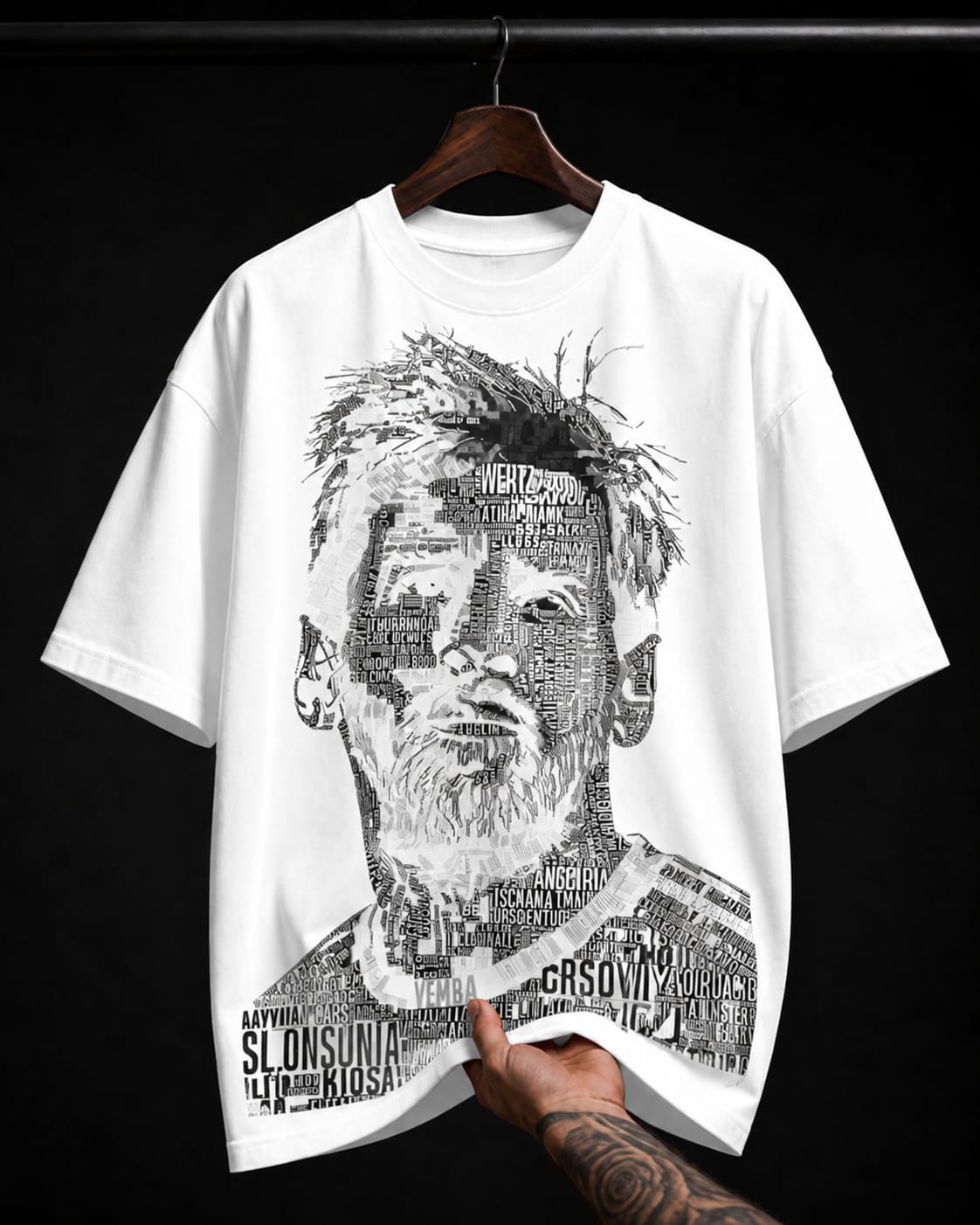 Legendary Football Player graphic T-shirt