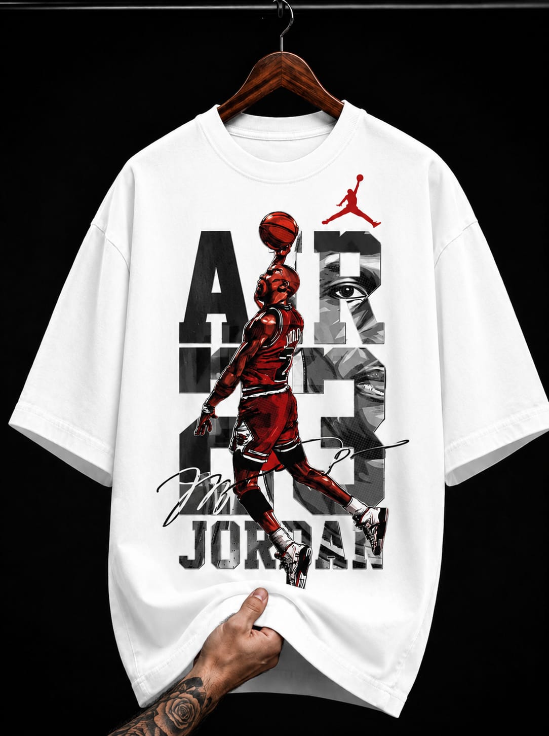 Michael Jordan Air 23 graphic T-shirt