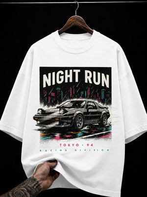 Night Run Tokyo 94 JDM graphic T-shirt